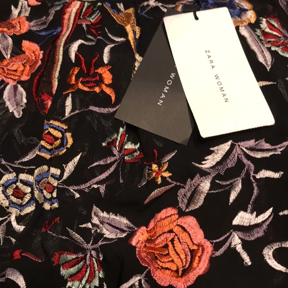 Zara Woman Bird Embroidered - Picture 3 of 4